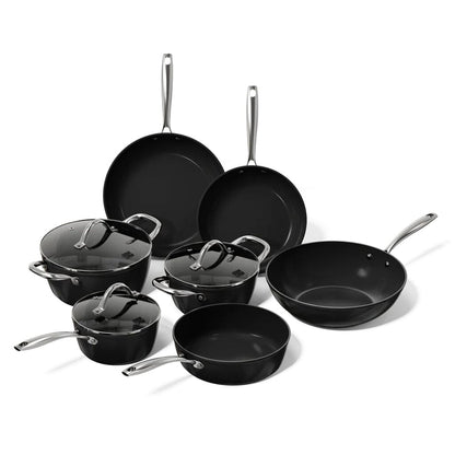 Cook &amp; Pan - Ensemble de 7 pièces de batterie de cuisine Signature Cook &amp; Pan
