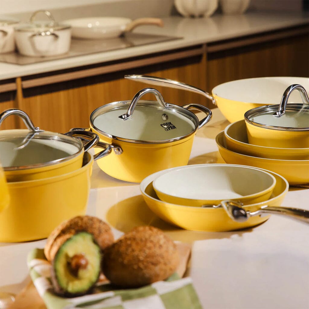 Cook & Pan - Sunny Side Pannenset 9-delig Pannenset Cook & Pan 