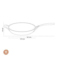 Demeyere - Proline 7 Koekenpan 28 cm Koekenpan Demeyere 