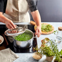 Demeyere - Set de 7 poêles argentées Set de 3 poêles Demeyere