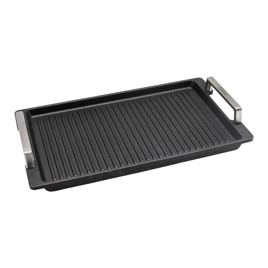 Eurolux Grilplaat met RVS grepen 41 x 24 x 2,5 cm Eurolux 