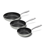 Cook & Pan - Ensemble de poêles à frire au miel 3 pièces