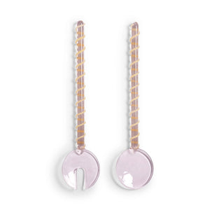 &Klevering - Saladebestek Sling - Roze &Klevering 
