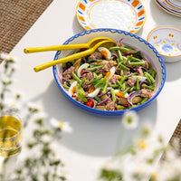 &Klevering - Saladeschaal boavista blauw Schalen &Klevering 