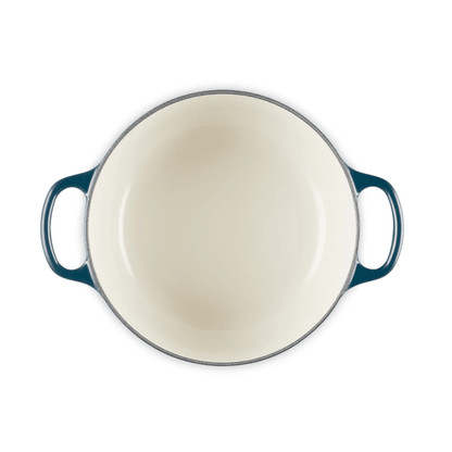 Le Creuset - Braadpan Rond in Geëmailleerd Gietijzer - Nuit - 24 cm Braadpan Le Creuset 
