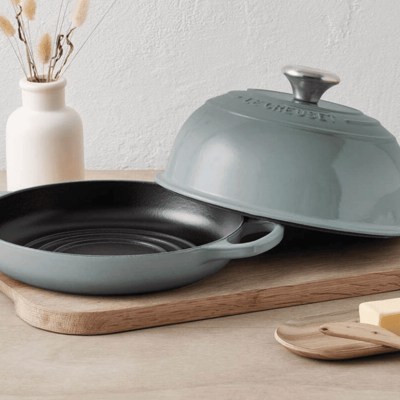 Le Creuset - Broodpan - Sea Salt - 24 cm Braadpan Le Creuset 