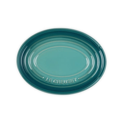 Le Creuset - Lepelhouder ovaal Bleu Riviera 15cm Lepellegger Le Creuset 