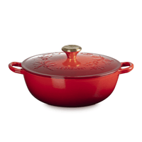 Le Creuset - Marmite Holly Kersenrood 26 cm 4,1 L Braadpan Le Creuset 