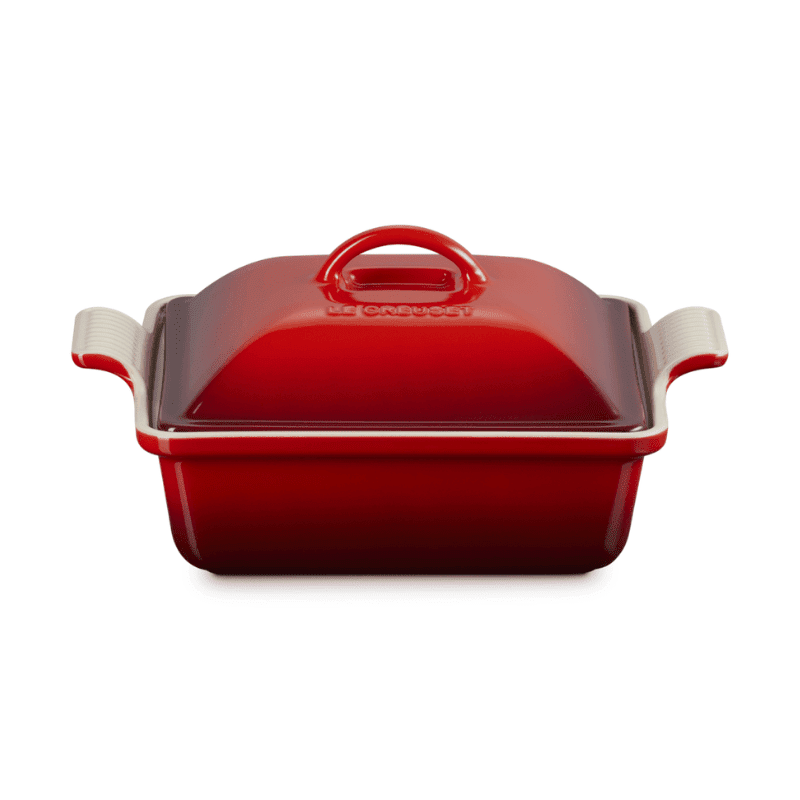 Le Creuset - Ovenschaal met Deksel - Kersenrood - 23 cm Le Creuset 