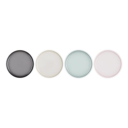 Le Creuset - Set van 4 Ontbijtborden Coupe 22cm Borden Le Creuset 