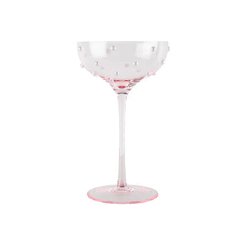 Lepelclub - Champagne Coupe - Parel - Roze Champagne glazen LepelClub 