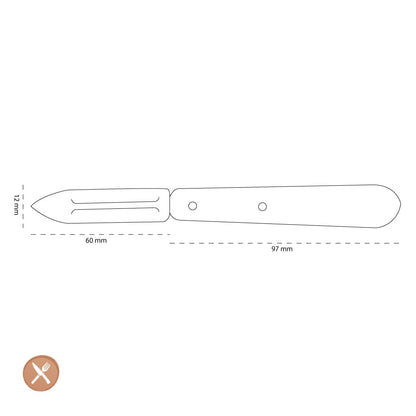 Opinel - Dunschiller N°115, Naturel Opinel 