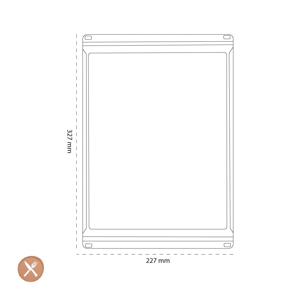 OXO - Snijplank set van 3 - 22,7 x 32,7 cm Kunststof snijplank OXO 