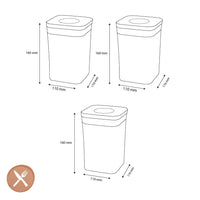 OXO Voordeelset Voorraadbussen POP, 3-delig OXO 