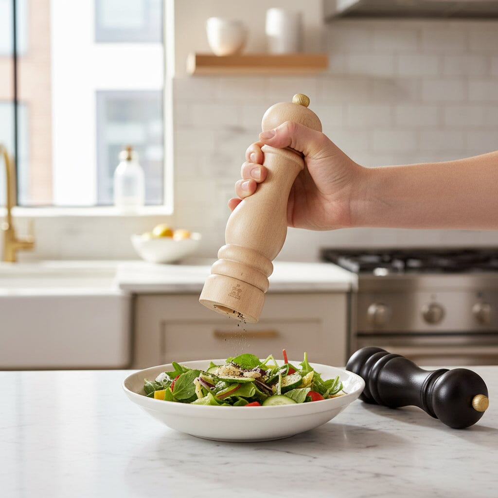 Peugeot - Paris Peper- en Zoutmolen set 22 cm Chocolade en Naturel Peper- en Zoutmolen set Peugeot 