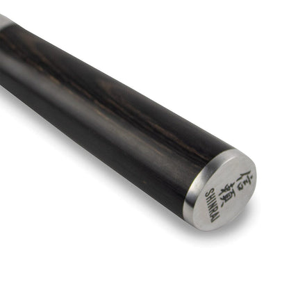 Shinrai Knives - Hammered Damast BR 5-delige Messenset + Magnetisch Messenblok Scalae - Acacia Messenset met blok Shinrai Knives 