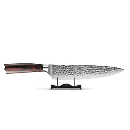 Shinrai Knives - Hammered RVS - Koksmes 20 cm Koksmes Shinrai Knives 