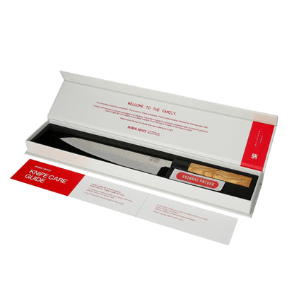 Shinrai Knives - Takumi Kaza Damascus Kiritsuke 20 cm Kiritsukemes Shinrai Knives 