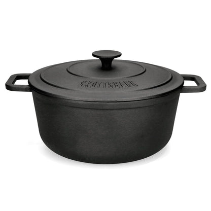 Skottsberg - Cast Iron Braadpan 28 cm rond met deksel Braadpan Skottsberg 