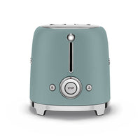 Smeg - Broodroosters | Emerald Green | Jaren 50 | Toaster 2x2 Broodrooster Smeg 