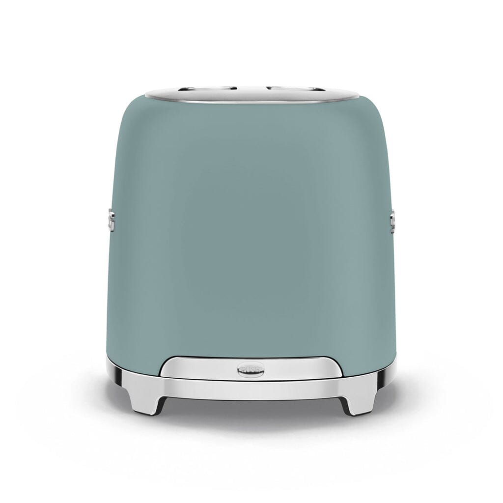 Smeg - Broodroosters | Emerald Green | Jaren 50 | Toaster 2x2 Broodrooster Smeg 