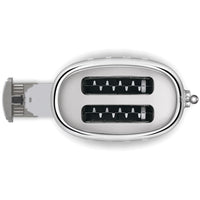 Smeg - Broodroosters | Steel | Jaren 50 | Toaster 2x2 Broodrooster Smeg 