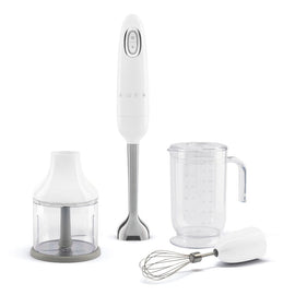 Smeg - Staafmixer | Wit | Jaren 50 | Staafmixer met accessoires Staafmixer Smeg 
