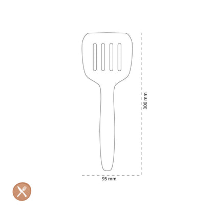 Tools2Cook - Silicone Baking Spatula Nutmeg Gray