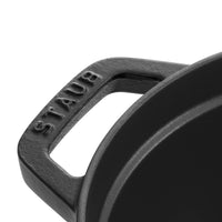 Staub - Lage Cocotte 26 cm Zwart Braadpan Staub 