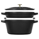 Staub - Stack 2-piece set 24 cm - black