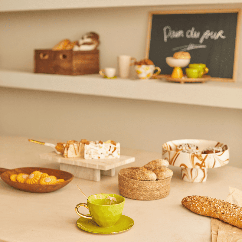 Urban Nature Culture - Good Morning - Cappuccino Mok - Split pea Urban Nature Culture 