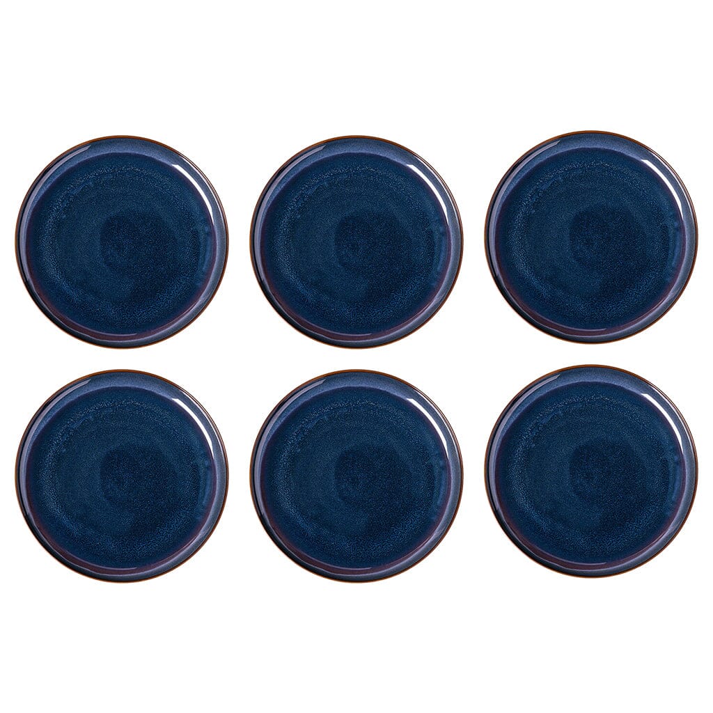 Villeroy & Boch - Crafted Denim - Salade Bord 21cm, Set van 6 Borden Villeroy & Boch 