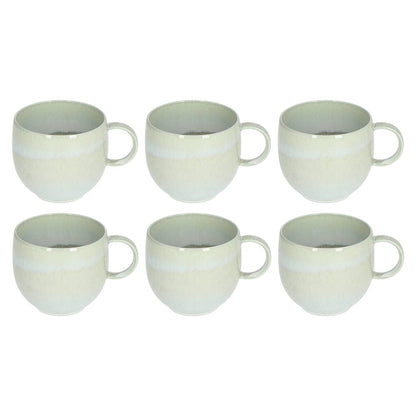 Villeroy & Boch - Perlemor Alga - Mok 290ml, Set van 6 Mokken Villeroy & Boch 