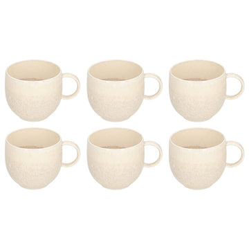 Villeroy & Boch - Perlemor Sand - Mok 290ml, Set van 6 Mokken Villeroy & Boch 