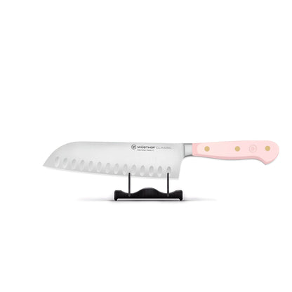 Wusthof - Couteau Santoku Classique Sel Rose de l&#39;Himalaya 17 cm Couteau Santoku Wusthof