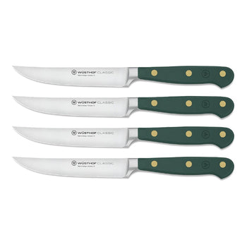Wusthof - Classic Steakmessenset 4-delig Fresh Rosemary Messenset Wusthof 