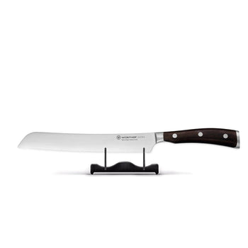 Couteau à pain Wusthof Ikon 20 cm - Manche en bois