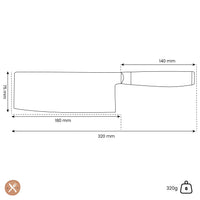 Yaxell - Ran Chinees Koksmes 18 cm Chinees koksmes Yaxell 