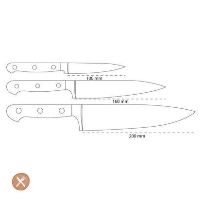 Zwilling - Prof S Messenset 3-delig Messenset Zwilling 