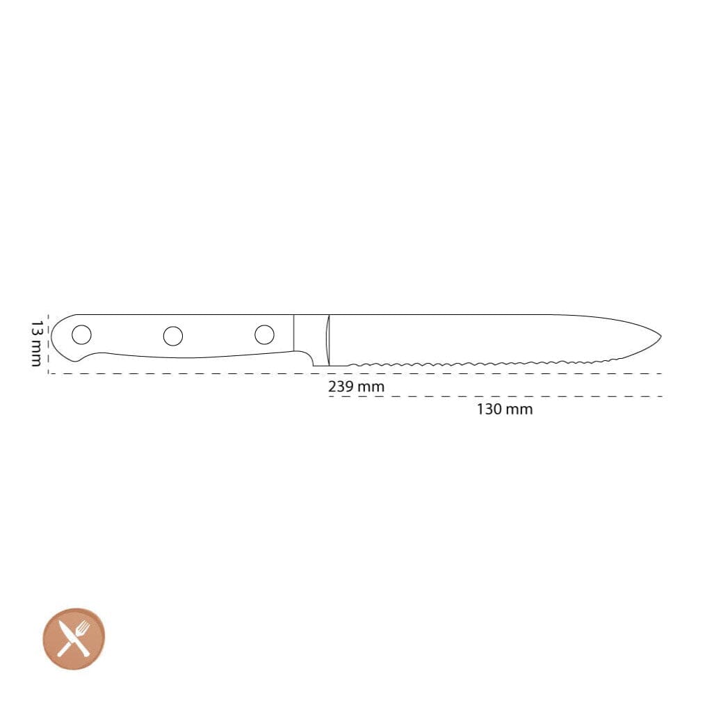 Zwilling - Prof S Universeel mes 130 mm Groentemes Zwilling 