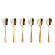 Amefa - Austin 6 Teaspoons - Matte Gold