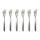 Amefa - Cuba 6 Pastry Forks - Silver