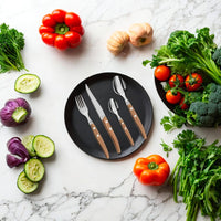 Lou Laguiole - Canopée 24-delige Bestekset - Hout Bestekset Lou Laguiole 